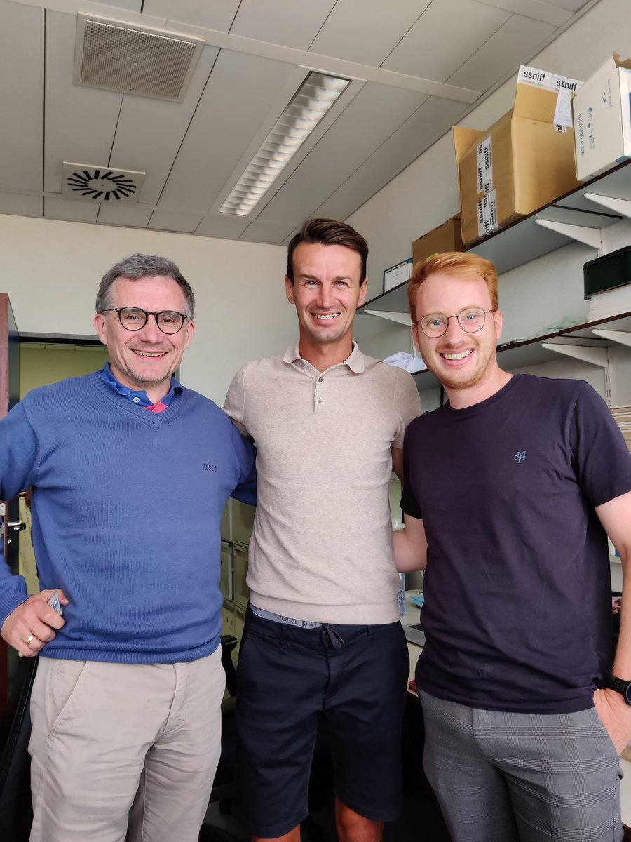 Center for Molecular and Vascular Biology (@cmvb_kuleuven) on Twitter photo <a href="/DavyDefauw2/">Davy De fauw</a> visited the CMVB today and brought the healthy heart fund a nice cheque 🤩🙏 <a href="/LabLuttun/">Endothelial Cell Biology Unit</a> <a href="/DavyDefauw2/">Davy De fauw</a> visited the CMVB today and brought the healthy heart fund a nice cheque 🤩🙏 <a href="/LabLuttun/">Endothelial Cell Biology Unit</a>