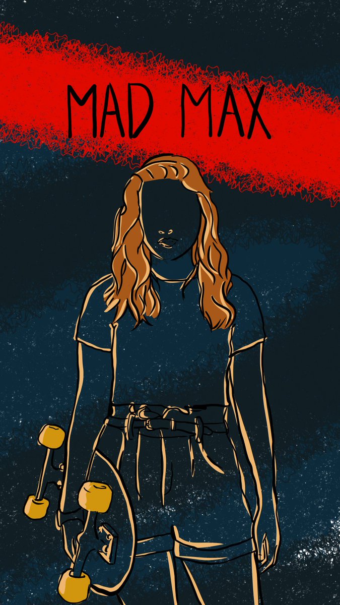 Palopieee's tweet photo. Stranger Things inspired wallpapers, feel free to use it❣️ First up: Max Mayfield A.K.A Mad Max
#StrangerThings #digitalart https://t.co/KNWKJQErxv