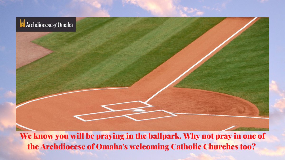 ArchOmaha's tweet photo. #Catholic #CatholicLife #DioceseofOmaha #ArchOmaha #OleMissBSB #TexasBaseball #RazorbackBSB #StanfordBSB #NDBaseball #OU_Baseball #247CWS #AggieBaseball #AuburnBaseball https://t.co/zAt15RsqZJ