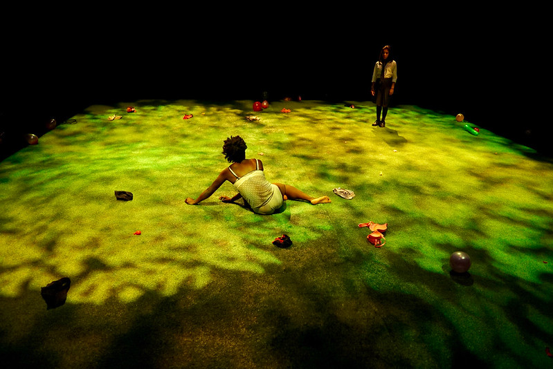 VincentDT's tweet photo. #Partnering & #ensemblework are key elements in #VDT's work. Partnering is used to explore relationships, this along with other practices create a coherent ensemble working collectively to emote an audience. Check out our Youtube to hear Charlotte speak about #VDTPractices. https://t.co/Fov2ivjtW7