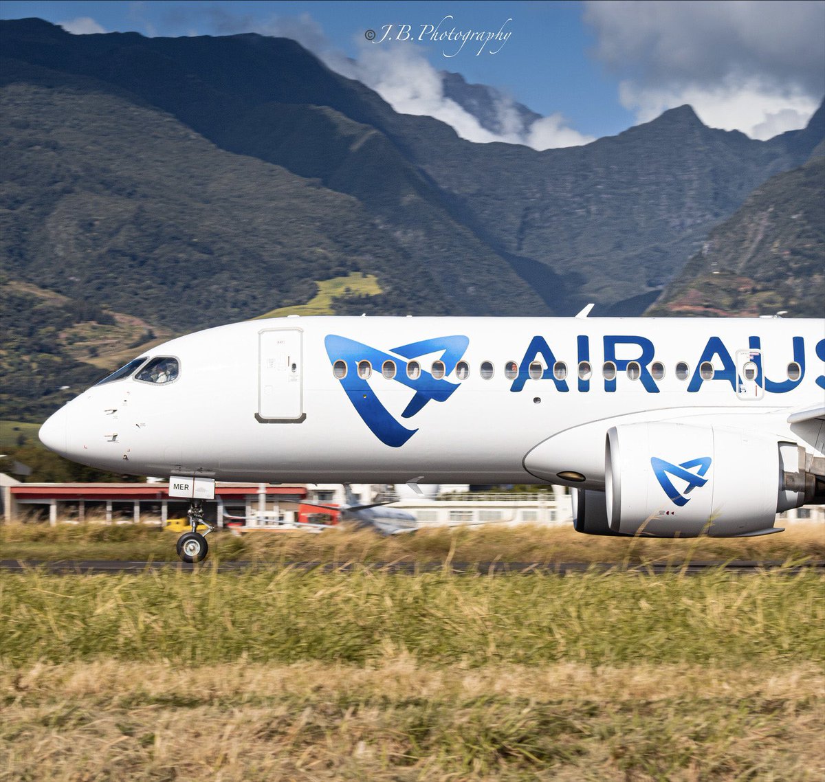 Av1ation__'s tweet photo. #airbusa220  Of @airaustraloff #fomer on take off  to #NosyBe 🇲🇬 
Can you name the landscape on the background ?
https://t.co/kdbVY3WY4m https://t.co/rDZnsowu3K