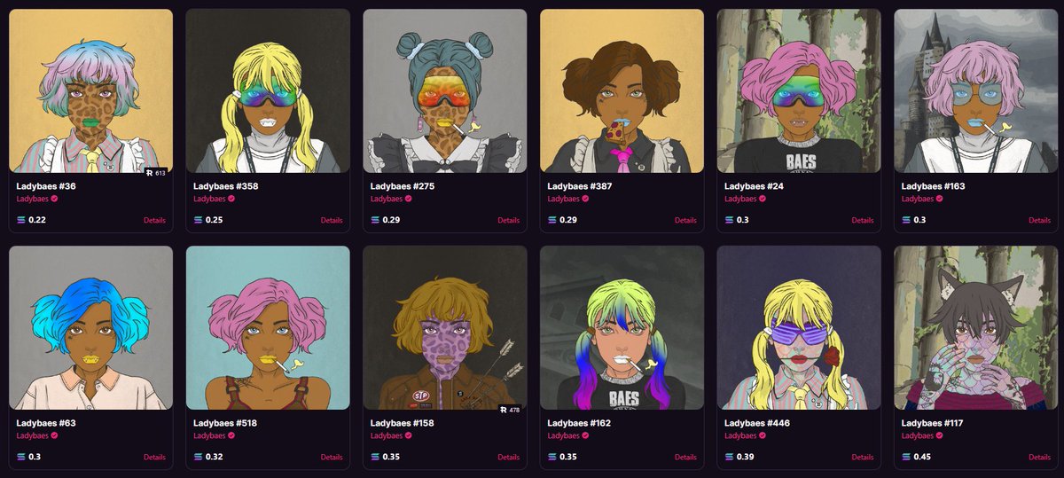 We noticed one of our Ladybaes has gotten away and we need your help to find her! The reward for finding her is a Ladybae NFT! 🫶
Lets go find her -->magiceden.io/marketplace/la…