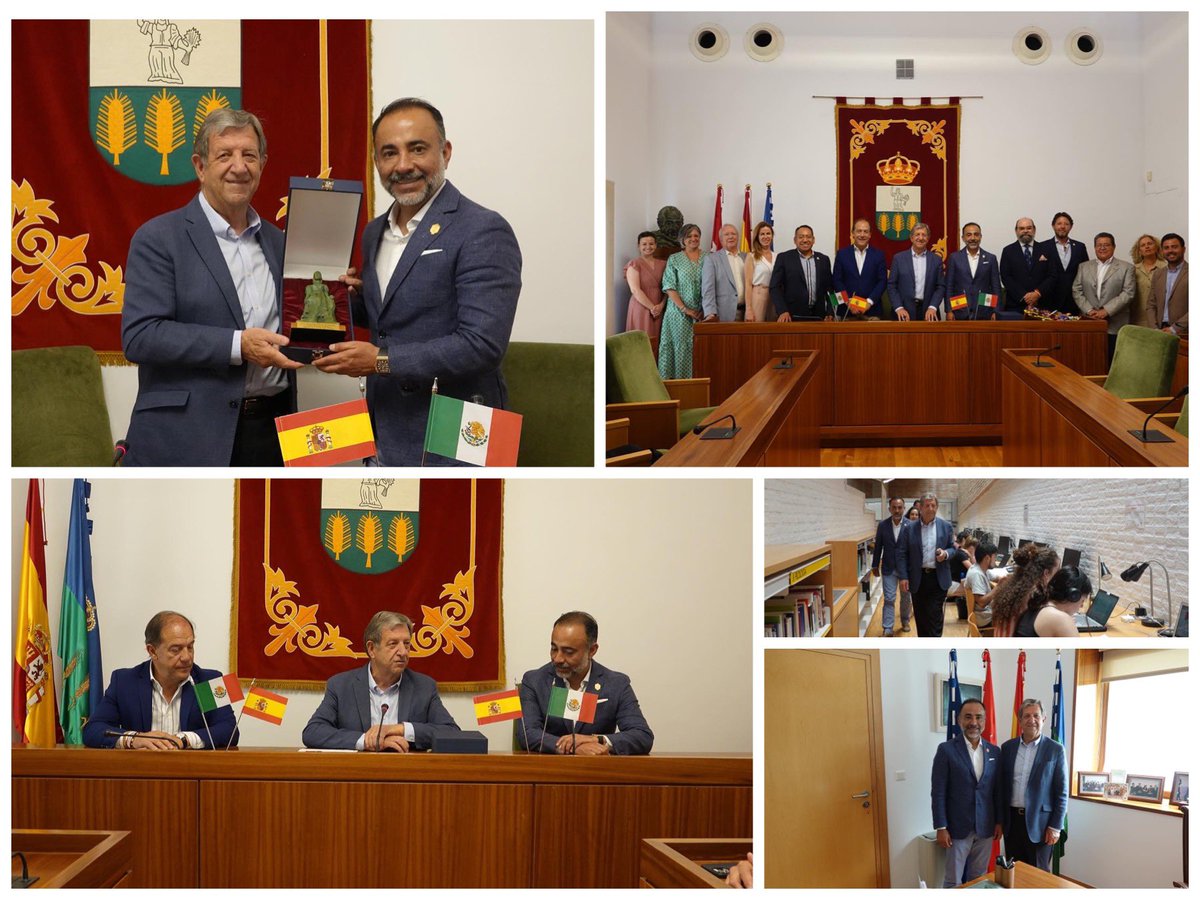 Villanueva de La Cañada y Metepec, mantienen un hermanamiento desde 1999.
Hoy estamos más unidos, más cercanos, más hermanos.
Hoy visité a este municipio y, junto con su alcalde, encontramos coincidencias y anhelos en común. <a href="/AytoVDLCanada/">Ayto. VDL Cañada</a>