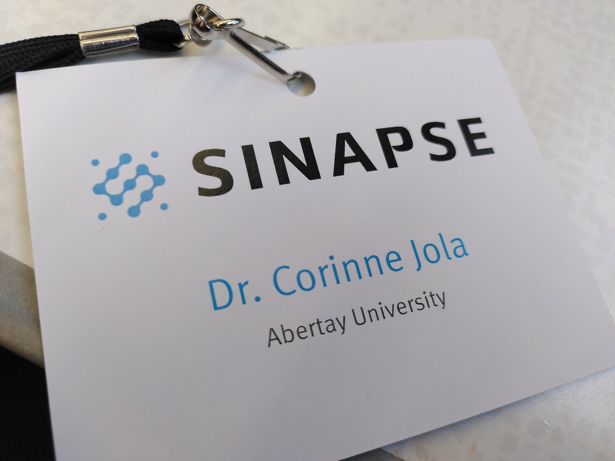 CoCoDanseDundee's tweet photo. A fantastic annual scientific meeting #Sinapse @UniStrathclyde. Had a fabulous response to our poster on neuronal responses to synchronised breathing @AbertayPsych @KorbmacherMax @FrankPollick @sbl_nin. More work to be done 😊 See you at #HOBM https://t.co/fLTMBMEL7R