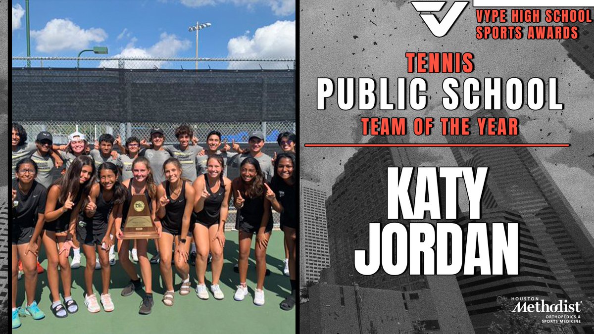 vypehouston's tweet photo. It is awards season here at VYPE! Here are the Public School Tennis🎾 Winners of the VYPE Awards presented by @MethodistHosp #VYPEAwards

LINK: https://t.co/Csclqz8J61 https://t.co/PVx3YQj0cH
