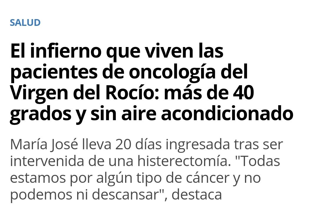 El maquillaje comunicativo termina destapándose. La #SanidadPública andaluza sufre la desconsideración del gobierno autonómico desde hace más de 10 años.Al final, las "goteras" aparecen por el sitio más insospechado,además de más indignante
lavozdelsur.es/actualidad/sal…