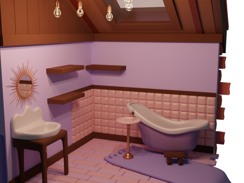 sazikovanat's tweet photo. WIP. Small steps to victory
#blender #Blender3d #ligth #interiordesign #room #bathroom #casual #wip #indiegame #wip3d #workdream https://t.co/6mCJe7n9a3
