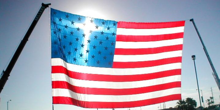 VoteRola's tweet photo. Today we stop to celebrate the flag of the United States of America which was officially adopted in 1777
However we should also stop to remember that behind the blessings that this country has experienced are due to the God who sacrificed Himself  at the Cross at Calvary 1/2 https://t.co/f5lA4O0yXy