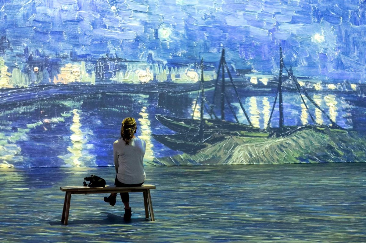 McAConventions's tweet photo. Tickets for BEYOND Van Gogh: The Immersive Experience will go on sale June 15. The event will kick off November 18 with 300 Van Gogh artworks using cutting-edge multi-dimensional projections.

Visit https://t.co/pZSWYtTYrw
for tix and more information https://t.co/LG0z5ZpGac