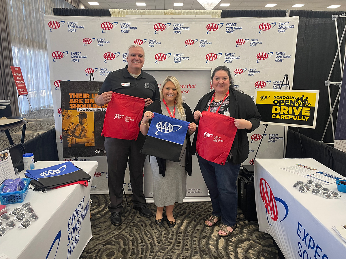 AAA_ACG's tweet photo. We’re proud to be part of the @IPTMSymposium and have the opportunity to share our traffic safety initiatives with everyone. Be sure to stop by booth B14 to say hello!
@IPTMnews https://t.co/15XA2U3LAo