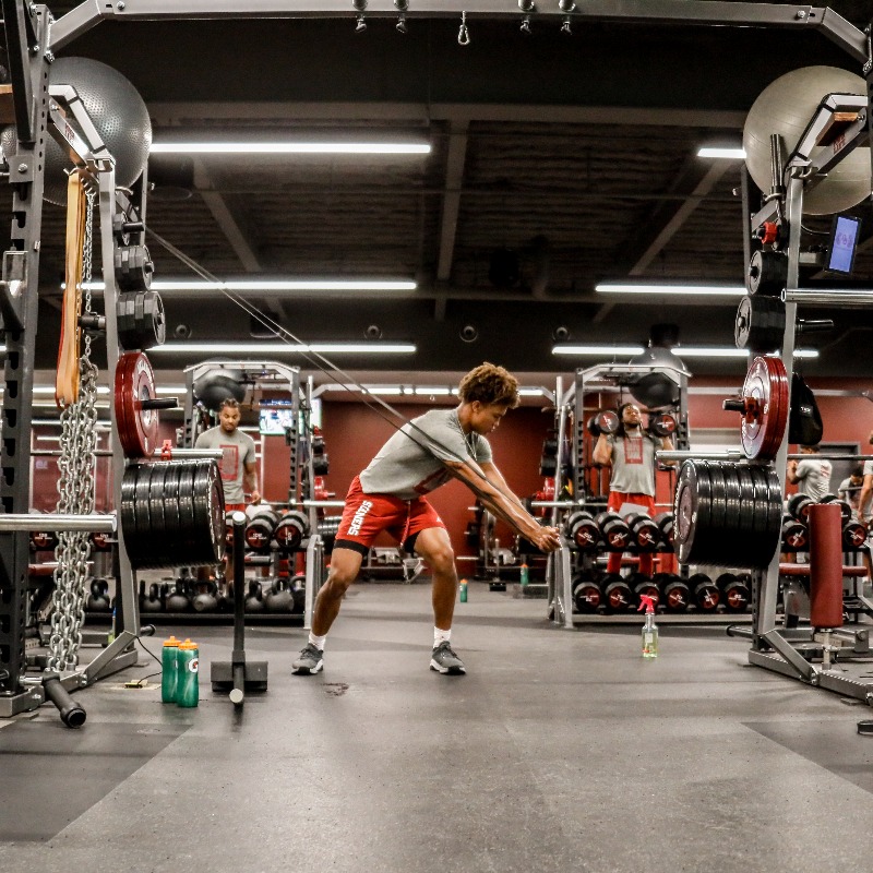 OU_Football's tweet photo. Dirty hard work done in the dark. 

#OUDNA