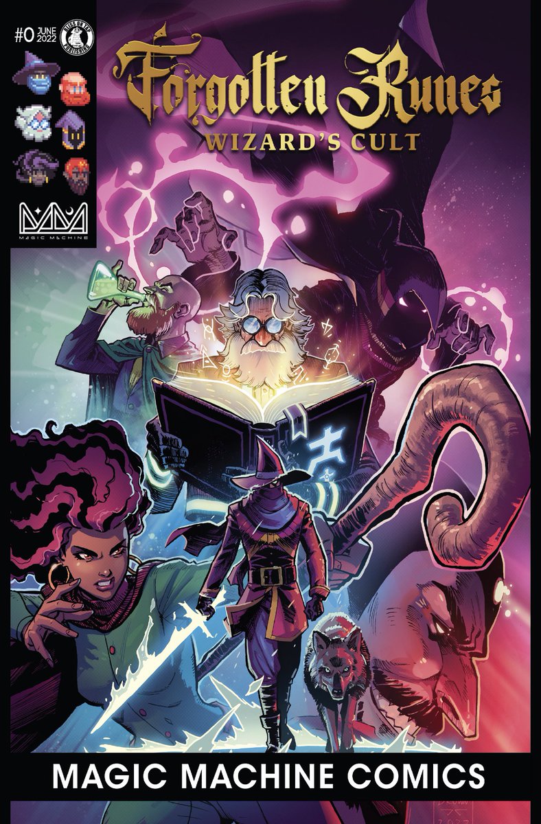 BlissonTap1's tweet photo. Are you in the Cult? @forgottenrunes w/ beautiful cover art by @Reilly_Brown 👌 NYC in June & SD in July…🪄➡️ https://t.co/VD4qxFRrDf #forgottenrunes #blissontap #NFTs #comicbooks https://t.co/XscAN9bxdi