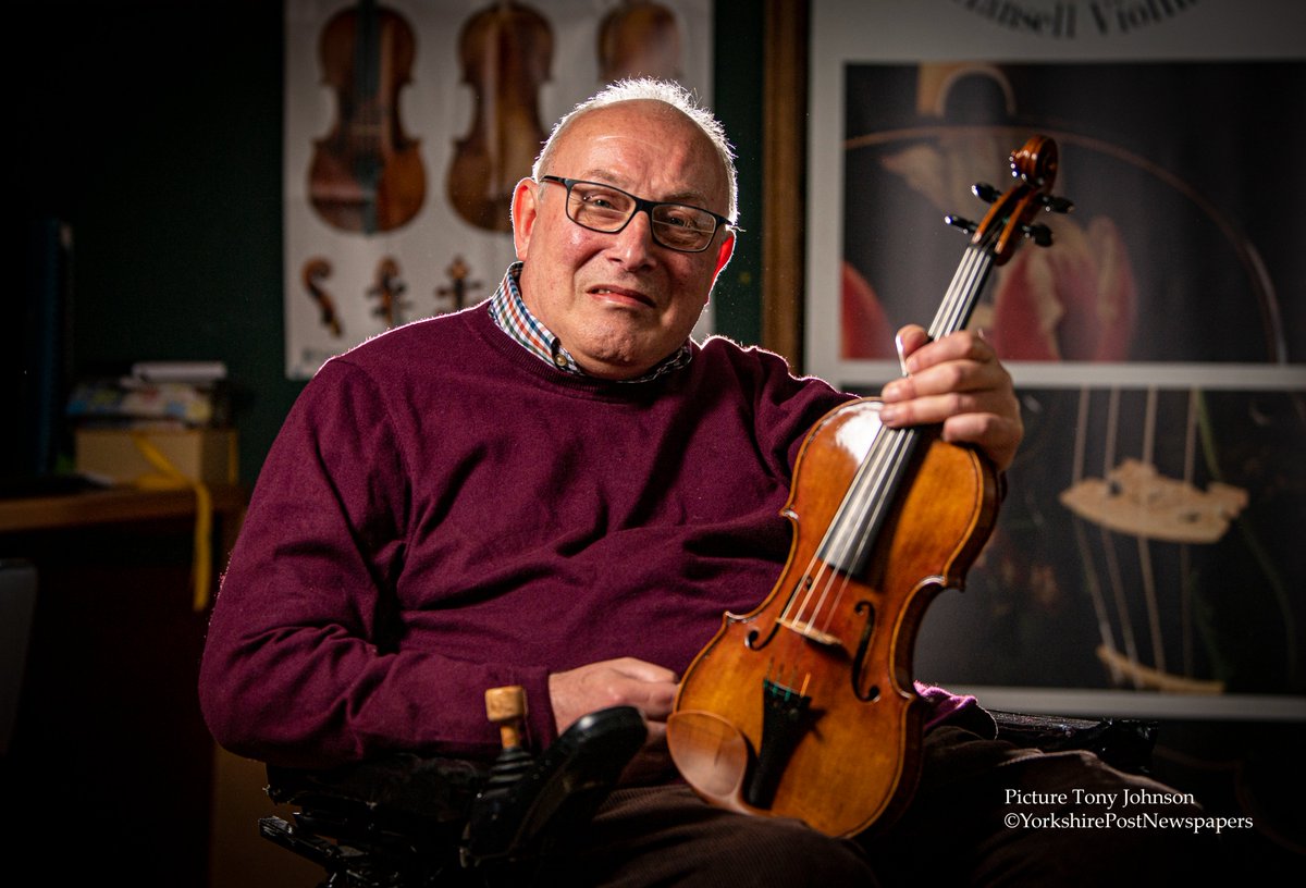 TonyJohnsonYPN's tweet photo. Revered #luthiers #Hansell #Violins based in #Leyburn featured in @yorkshirepost magazine over the weekend https://t.co/j6WqTHj1Ym