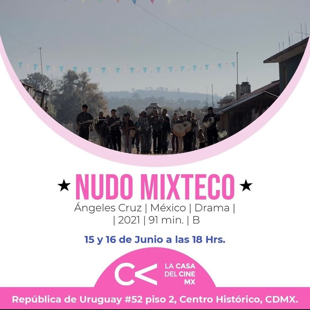 madrecine's tweet photo. #NudoMixteco sigue presentándose en salas del país 🤎
No te quedes sin verla. Te esperamos en las diferentes sedes en las que aún se presenta.
¡Viva el cine indígena! 🎉 https://t.co/eRelmv9K5A