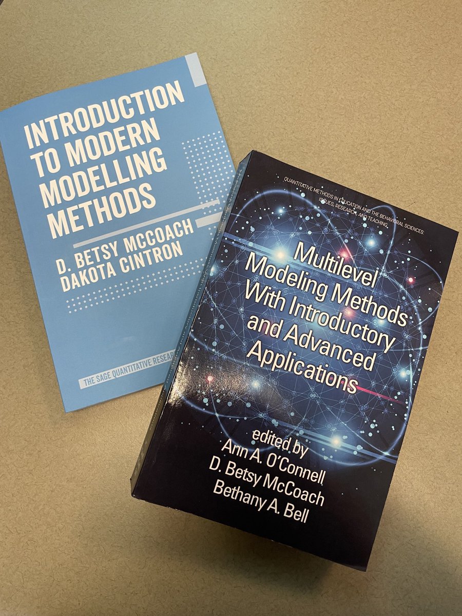 This spring, my two big book projects finally came to fruition! Info about both books is available at modeling.uconn.edu  To celebrate, anyone who follows me and retweets this message by Thursday, 6/14/22 will be entered into a drawing to win a book! Thanks!