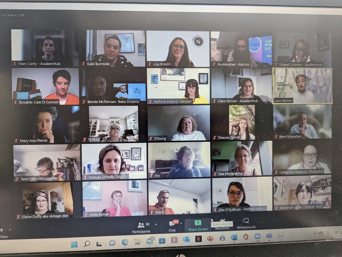 Absolutely delighted to join <a href="/AwakenHub/">AwakenHub</a> tonight to judge their pitches. A brilliant showcase of all Ireland talent and a joy to see the  supportive, collaborative community at work!