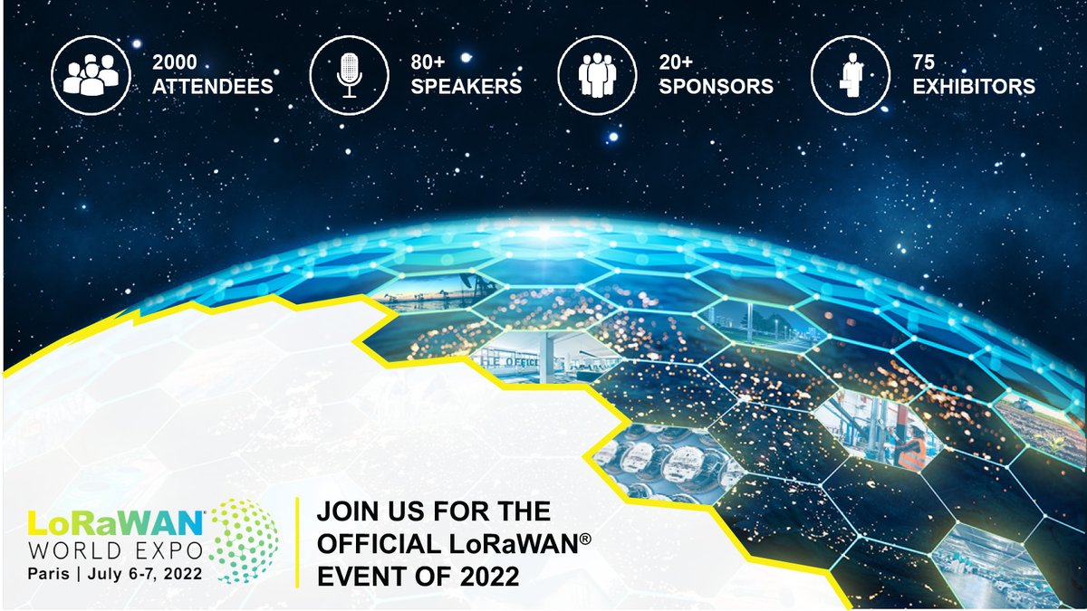 MachineQ's tweet image. Learn how to expand your #IoT business with #LoRaWANsolutions. Register now for the #LoRaWANWorldExpo. See you in Paris! bit.ly/LWE2022 @LoRaAlliance