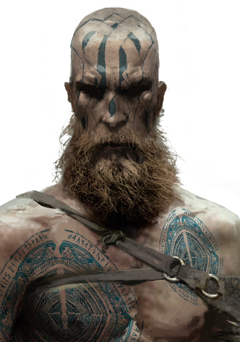 Concept Art for God of War: Ragnarok's Odin