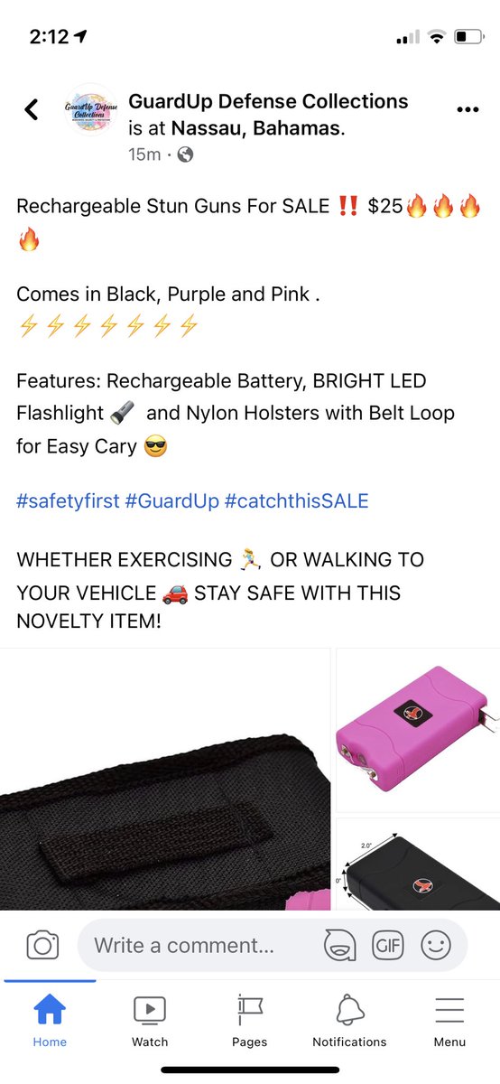 trxpical_gem's tweet photo. We cannot all afford to constantly finance self-defense courses and it is hard for many of us to find time to participate in self-defense classes therefore GuardUp thrives to redefine safety in a more affordable, convenient way.   #Bahamas #StaySafe #guardup https://t.co/EGKa5pUhYs