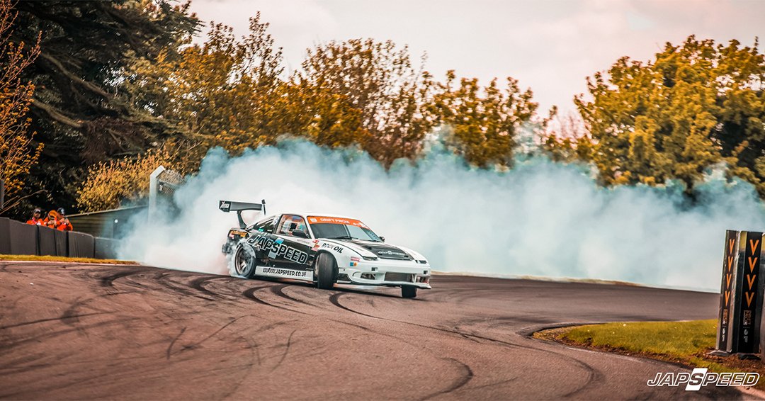 Japspeed's tweet image. DRIFT WEEK - It's Round 3 &amp;amp; 4 of the Drift Pro championship at Brands Hatch this weekend! 💨📸

📸: @Beasymediauk 

#japspeed #teamjapspeed #drift #drifting #driftpro #driftprochampionship #motorsport #racecar #driftcar #brandshatch #modifiedcars  #nissan #nissan180sx #s13