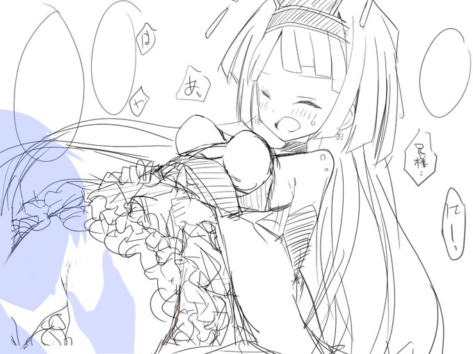 前描いてた一期ちゃんのラフ出てきた 