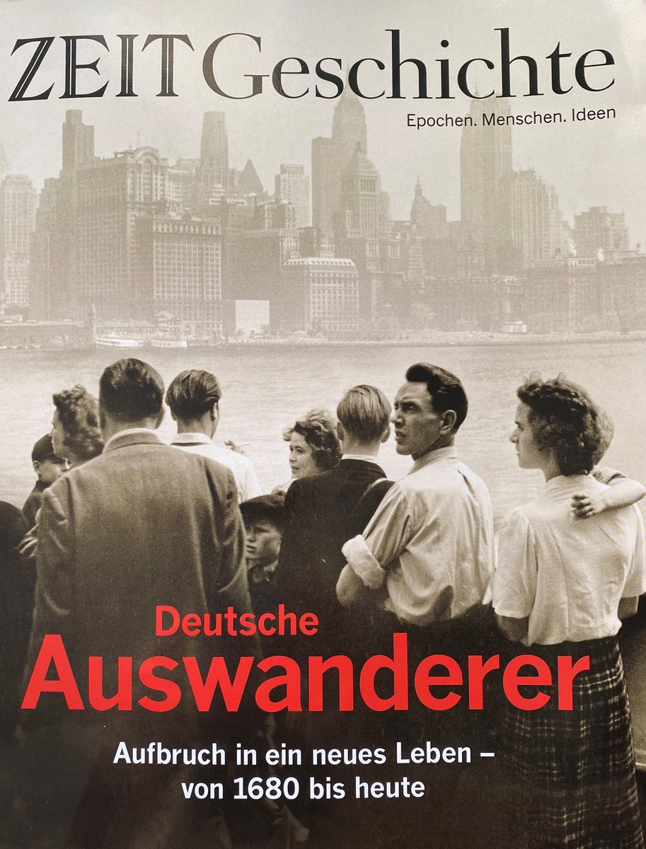 GHIWashington's tweet photo. The latest issue of Zeit Geschichte magazine, "Deutsche Auswanderer," on Germans as emigrants and immigrants, features letters from our Migrant Connections project! Learn more: https://t.co/vMajjZ5Id5 https://t.co/HLzlTwjoxD