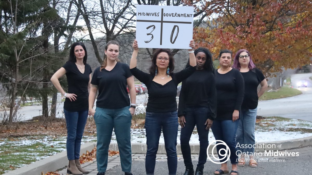 I’m a #midwife and I stand with @OntarioMidwives for #payequity. Time for <a href="/fordnation/">Doug Ford</a> to invest in closing the pay gap! #MidwivesKeepWinning”