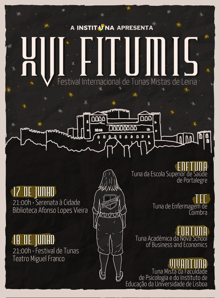 instituna's tweet photo. Já falta pouco tempo para o nosso festival. Reserva já o teu bilhete no site. https://t.co/TWc5fm94iG https://t.co/6MOJ95DpCR