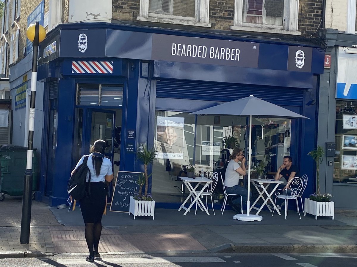 LesterSquareTMS's tweet image. Coiffee shop…