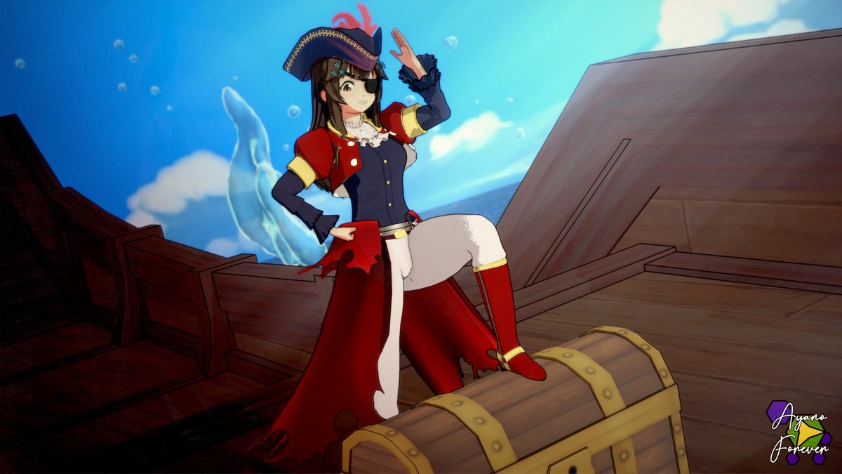 FOREVER_Ayano's tweet photo. OK. Creo que si voy a hacer mas renders con @Mimibits, sería ahora o nunca!
Les presento mi intento de hacer una Mimi pirata!
#bitsbitsart https://t.co/5NGZ70IDIh