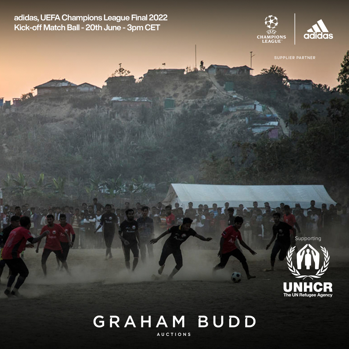 buddsauctions's tweet image. "Since it began, the love of the game has brought people from all over the world together through one simple object – a football"

Please share far and wide so we can all help to make a bid for peace. Support @Refugees

Register for this iconic auction at: grahambuddauctions.co.uk/auctions/2022/…