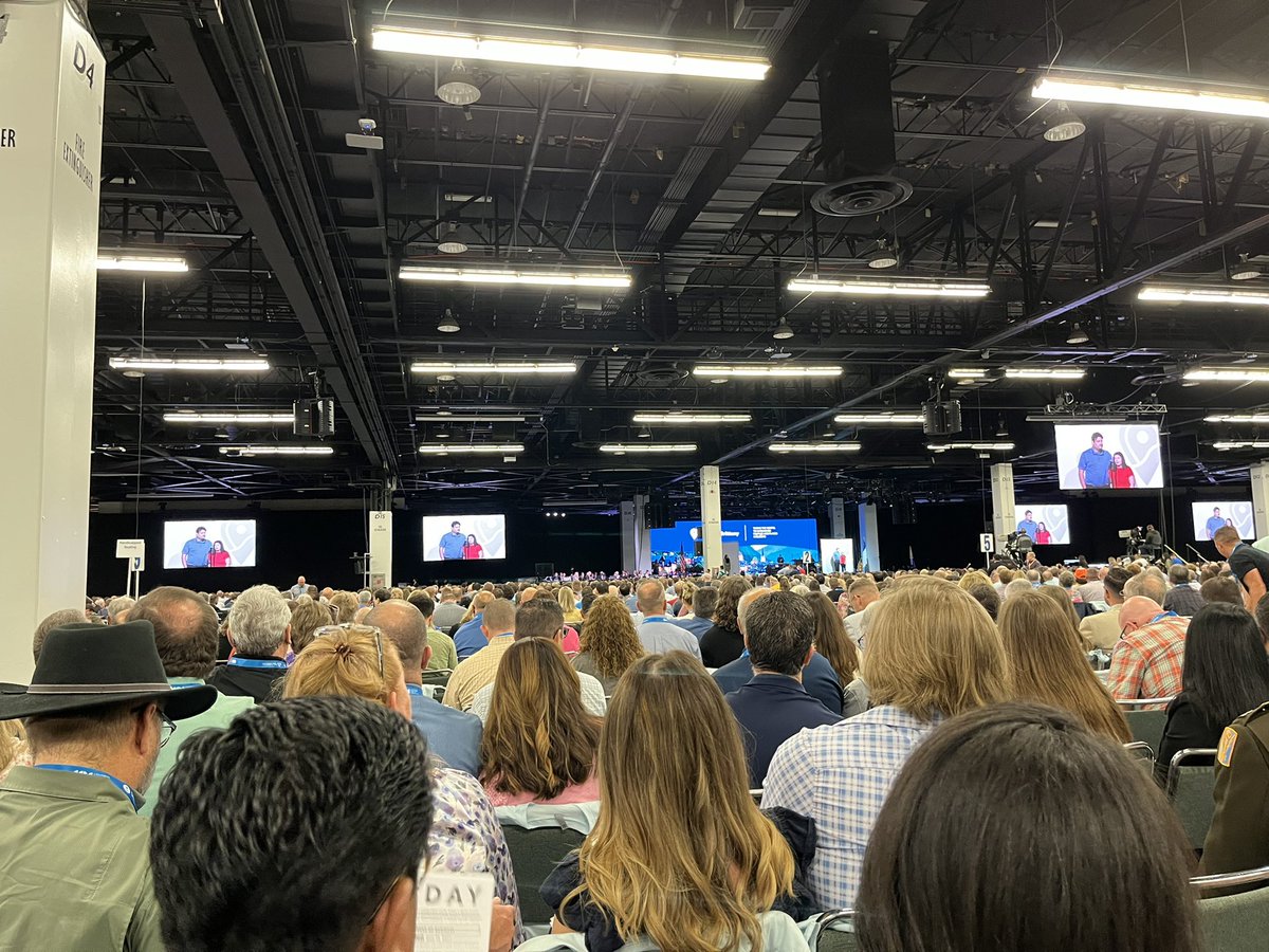 Thankful to be a part of #SBC2022  and a part of a convention that is sending out 52 new career missionaries this morning. Southern Baptist have always had global missions as central to who we are