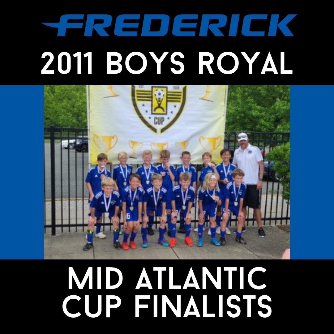 FCFrederick's tweet photo. Congrats to our 2011 Boys Royal who were Mid Atlantic Cup finalists this weekend! Good job boys! #fcfrederick https://t.co/PGvo3TkEBy