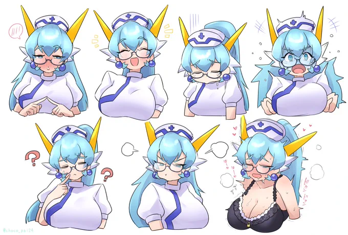 お待たせしました!Skeb納品しました～🙏
以前描かせていただいたVior先生に続いてPebblesちゃんの人間寄りの姿描かせていただきました!たくさん描くの楽しい…🙌 