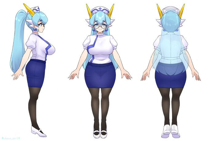 お待たせしました!Skeb納品しました～🙏
以前描かせていただいたVior先生に続いてPebblesちゃんの人間寄りの姿描かせていただきました!たくさん描くの楽しい…🙌 