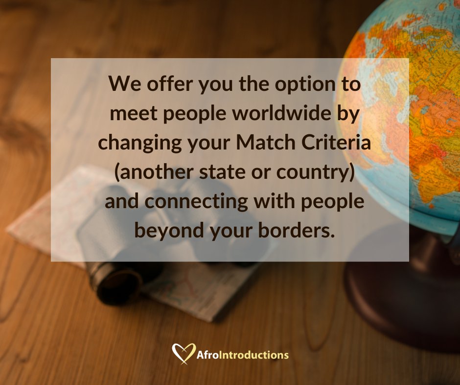 AfricanCupid's tweet photo. Embrace international dating and surprise yourself! Find your one in a million match.  ❤️ https://t.co/wnWhVI312A
