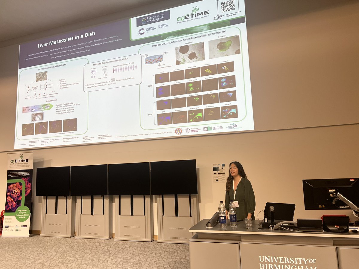 Elaine Ma (@ema_scientist) on Twitter photo Day 2 TCES/CDT conference
First in person talk of my PhD work. Another fantastic day. #livermetastis <a href="/CDTLifETIME/">LifETIME-CDT</a> <a href="/CdtStudents/">lifETIME CDT Students</a> Day 2 TCES/CDT conference
First in person talk of my PhD work. Another fantastic day. #livermetastis <a href="/CDTLifETIME/">LifETIME-CDT</a> <a href="/CdtStudents/">lifETIME CDT Students</a>