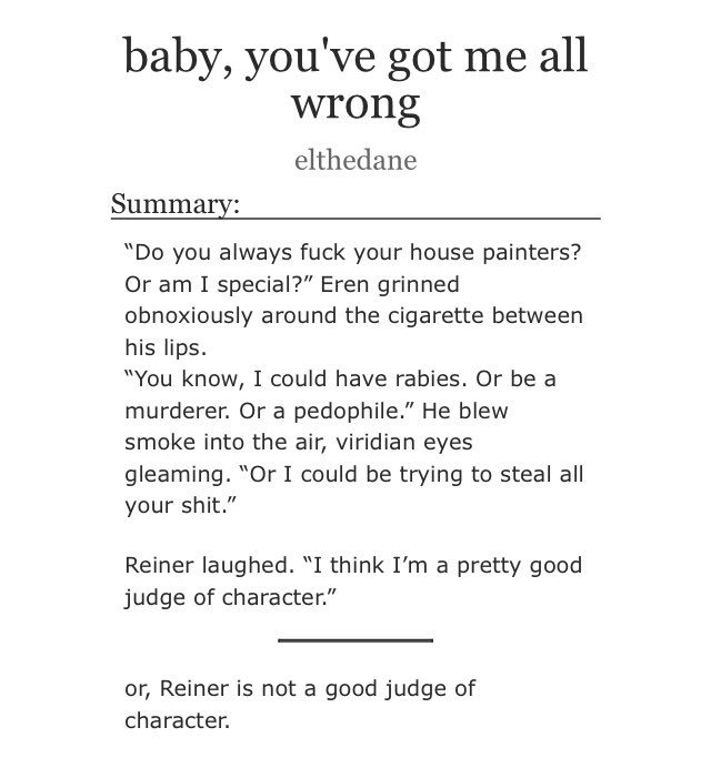 elthedane's tweet photo. baby, you’ve got me all wrong || #ererei || modern au || nsfw 🔞 || 4k || reiner is gullible and eren is up to no good 

https://t.co/3vvkBQRDQ1 https://t.co/UZHTfW0bsq