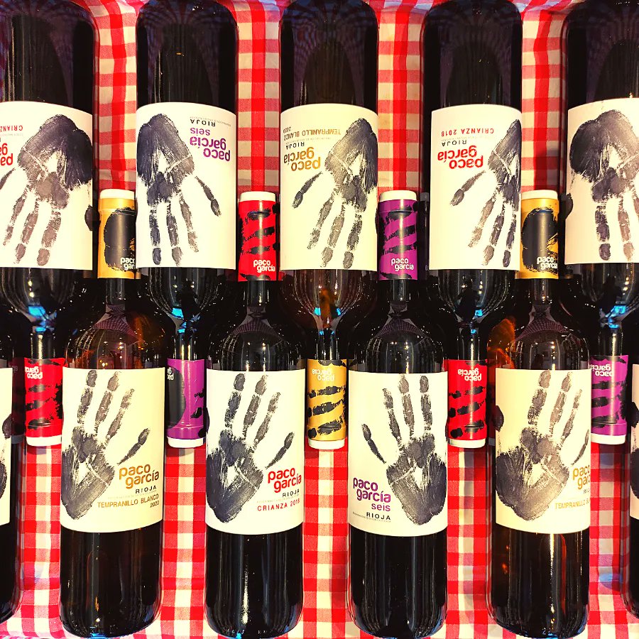 Riojas - Red &amp; White at this #FreeFridayTasting.
Come and join us in store any time between 5–7:30pm  on 17th July.
We'll be cracking open three delicious modern wines by Bodegas Paco Garcia.
- Blanco. £15.
- Seis. £12.95
- Crianza. £16. 
#Rioja #Crianza #Tempranillo #Garnacha