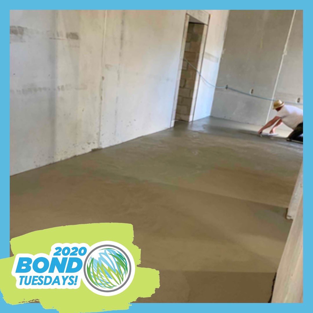 PCCS_Official's tweet photo. The new additions at Salem HS have new floors! Workers have completed the underground work at the high school and have poured concrete floors. #2020Bond #LearnPrepareThrive #PCCSCreatingtheFuture https://t.co/NkunwsSgyr