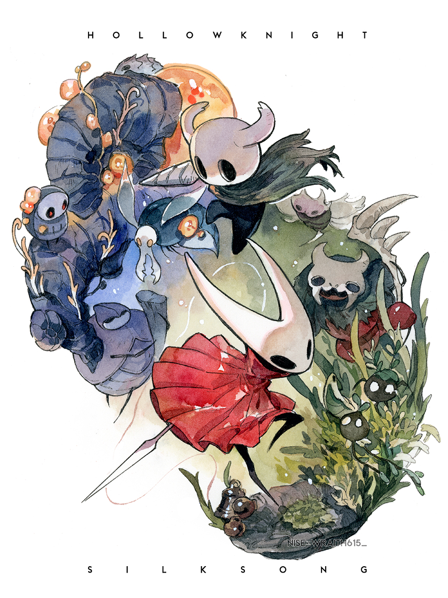 wraith615_'s tweet photo. #HollowKnight #SilkSong looking forward to new journey!! https://t.co/zoXQikPSWq