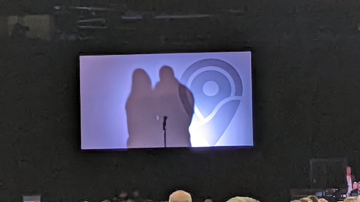 MikeSHubbard's tweet photo. This is what @IMB_SBC partnership is about. One of many couples and individuals being sent to the nations this morning, sharing their stories from behind a screen because they are going to unreached peoples in closed countries to make much of Jesus. #sbc22 https://t.co/fIeqyJRX8c