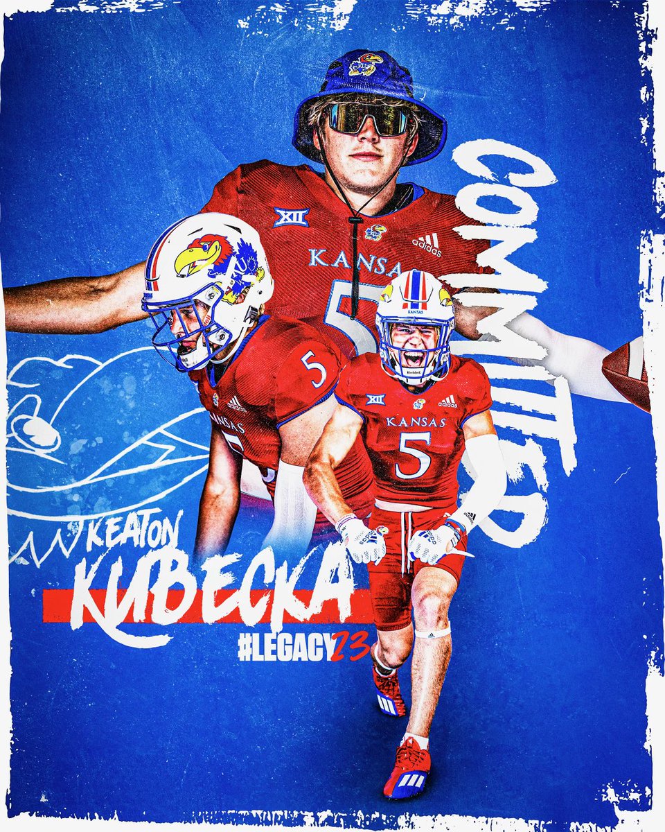 Keaton_Kubecka's tweet photo. COMMITTED… Let’s work🔴🔵 
@KU_Football 
@CoachLeipold 
@CoachTSamuel 
@Kotelnicki https://t.co/3K6bj2UL2w