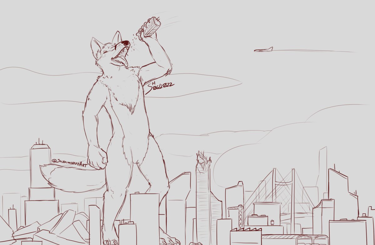 ShadowhideArt's tweet photo. Completed sketch commission for @foxladsoft being a mischevious fox boi! 😛

#Furry #FurryMacro #FurryArt

The two versions can also be found on my FA gallery:
https://t.co/agFWnpixFR https://t.co/KCSyirZTzS