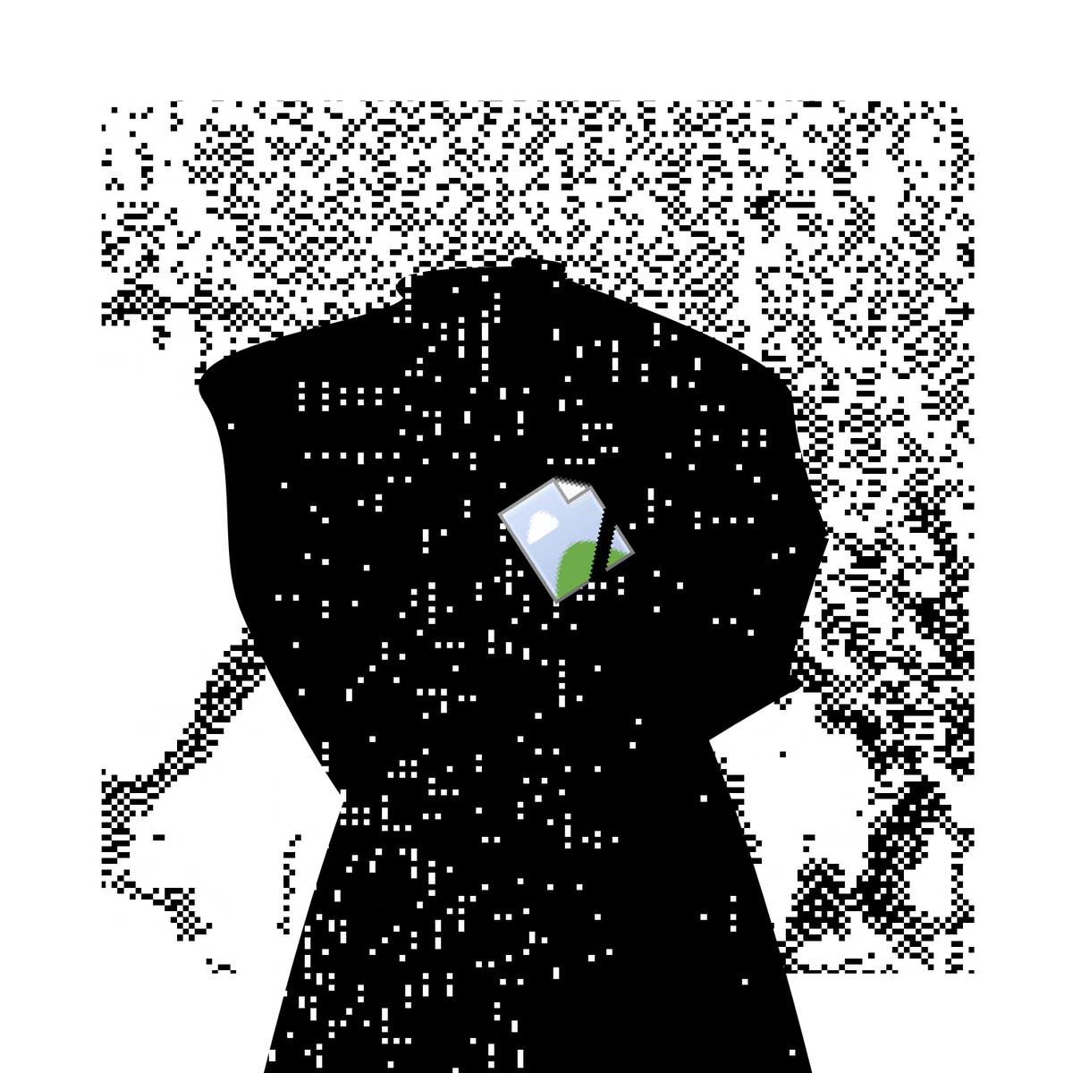 dacosta_works's tweet photo. Missingno rare trait : the 404 eyes
So far only 2 occurrences of the coolest bug and also the sole incursion of color in the #inkybeasts universe.
https://t.co/n5L6eObvms
#CleanNFT #fxhash #missigno https://t.co/HdmIJxR4wa