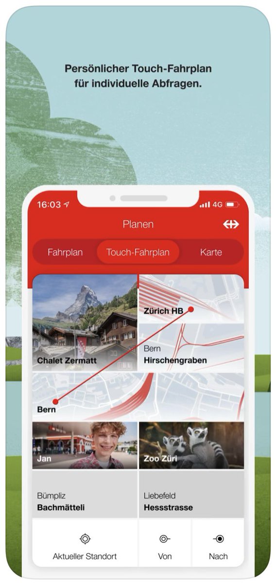 brunospicher's tweet photo. Die „SBB Preview“ App kommt im neuen Design und ist noch benutzerfreundlicher… 👍🏼😊
einfach in den Stores herunterladen und testen. 

https://t.co/olnuGUTYjn

#SBBPreview #SBBMobile https://t.co/NdiXJxupOc