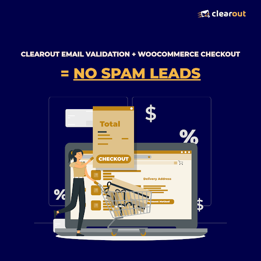 ClearoutIo's tweet image. Attention Woocommerce Users!!!

Clearout now supports email validation for #Wocommerce checkout pages. So you will no longer have to worry about receiving invalid and spammy email addresses.
Check out how the integration works: bit.ly/3NOVFvM
#checkout #emailvalidation