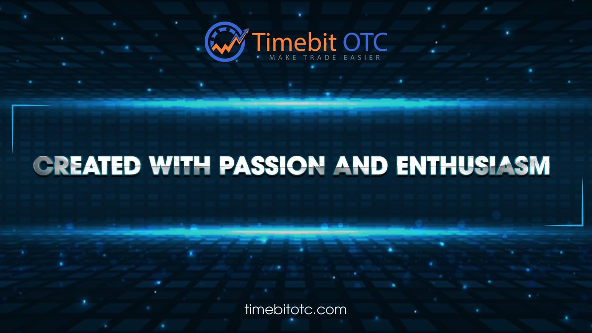 Timebit_OTC's tweet photo. 🔥TIMEBIT OTC – CREATED WITH PASSION AND ENTHUSIASM
💥#Timebit_OTC platform was born with the careful selection, research and understanding of the market by talented people, enthusiasm, always consider the interests of customers as the top priority.
📲 https://t.co/oLXOno7qQ9 https://t.co/uTYxp2zBZ0
