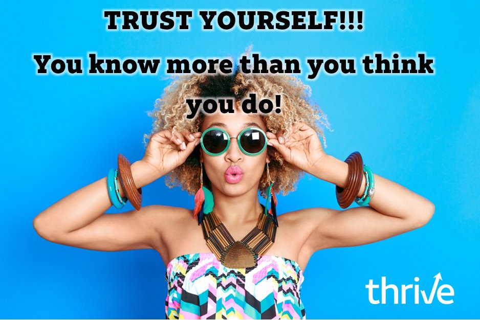 Thrive_CAS's tweet photo. We're serving up food for thought for today's lunch break! 🍴
 
"TRUST YOURSELF!! You know more than you think you do!" 💭↗️✨
 
Participants, what are you learning in your roles? Be sure to give yourself credit and remain proactive! We want to hear from you! ⬇️
 
#Time2Thrive https://t.co/5gRdtwDo1E