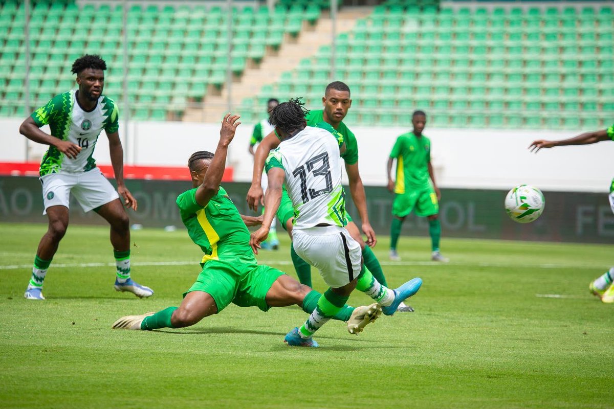 Alookman_'s tweet photo. Been waiting for this moment and yesterday I scored my first goal for my nation Nigeria. Thank you to everyone for your support ❤️ @NGSuperEagles https://t.co/66Luy6YBEz